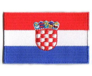 Aufnaher Patch Kroatien Backpackflags Com