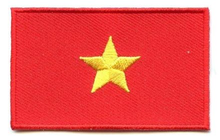 Flaggenpatch Vietnam