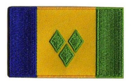 flag patch Saint Vincent and the Grenadines