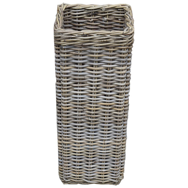 Sweet Living Rieten Paraplumand - 30x30xH70 cm
