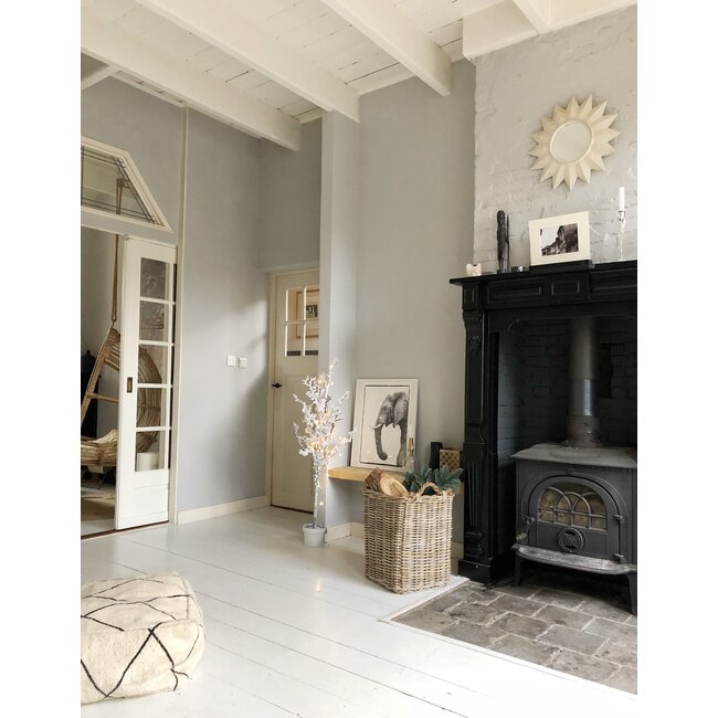 Sweet Living Hoge Rieten Opbergmand - 45x45xH59 cm