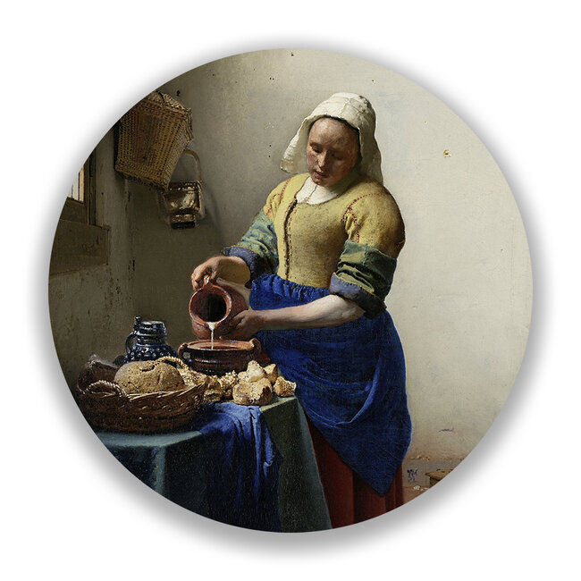 Sweet Living Wandcirkel Melkmeisje