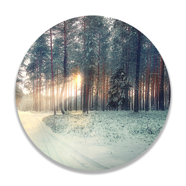 Sweet Living Wandcirkel Dennenbos