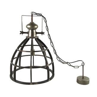 Sweet Living Hanglamp Barbera Donkergrijs - Ø47,5xH166cm