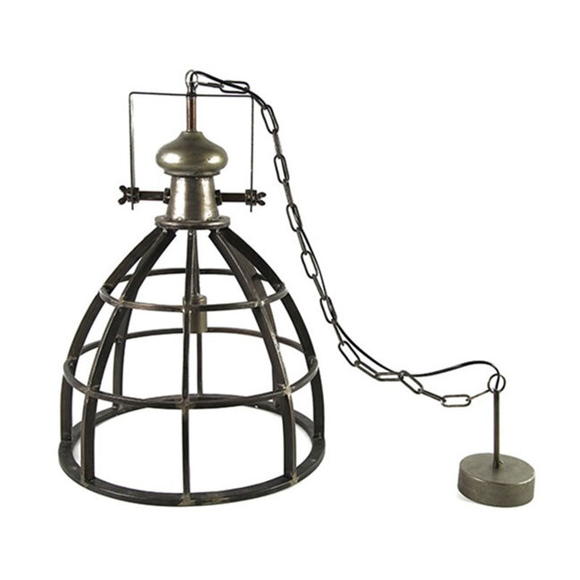 Sweet Living Hanglamp Barbera Donkergrijs - Ø47,5xH166cm