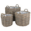 Sweet Living Rotan Plantenmand Greywash
