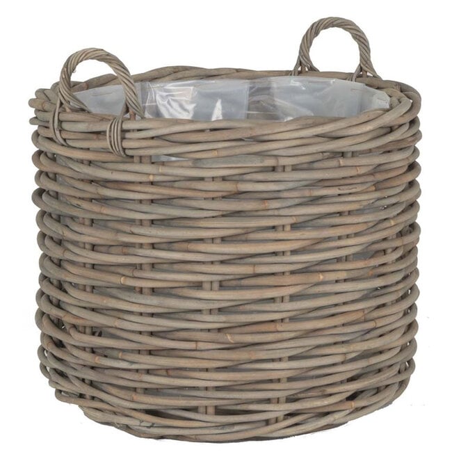 Sweet Living Rotan Plantenmand Greywash