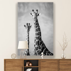 Giraffe schilderij