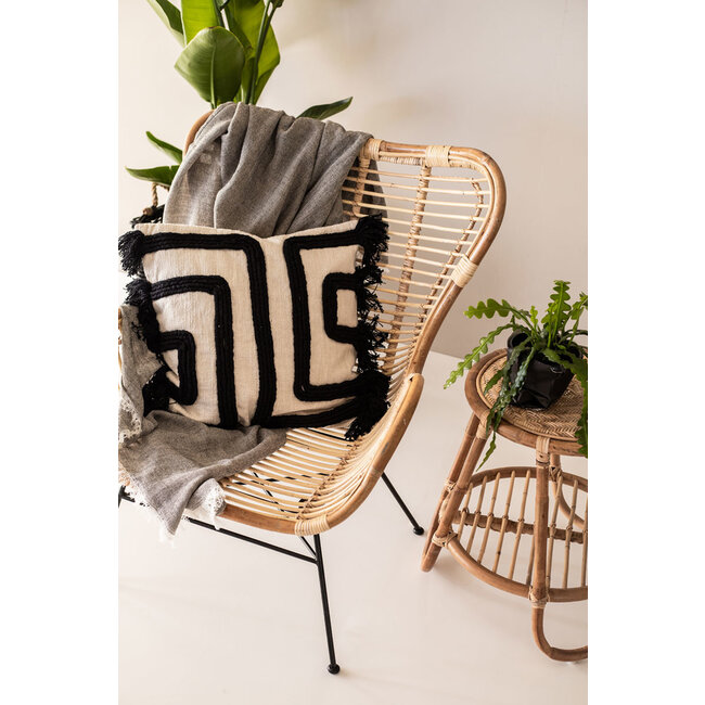 Sweet Living Rotan Vlinderstoel - 70x76xH90 cm