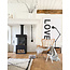 Sweet Living Rotan Vlinderstoel - 70x76xH90 cm