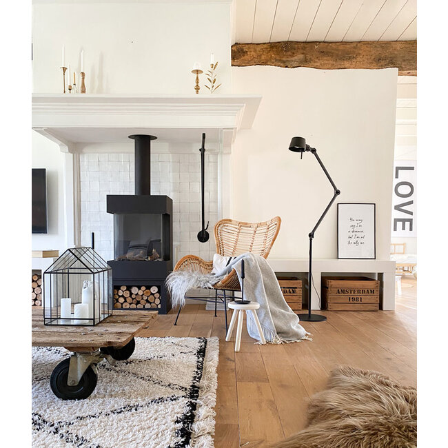 Sweet Living Rotan Vlinderstoel - 70x76xH90 cm