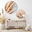 Sweet Living Wandcirkel Soft Pampas