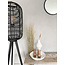 Sweet Living Rotan Vloerlamp Zwart - Ø36xH140 cm