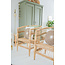 Sweet Living Rieten Fauteuil Babs - 73x70xH82 cm