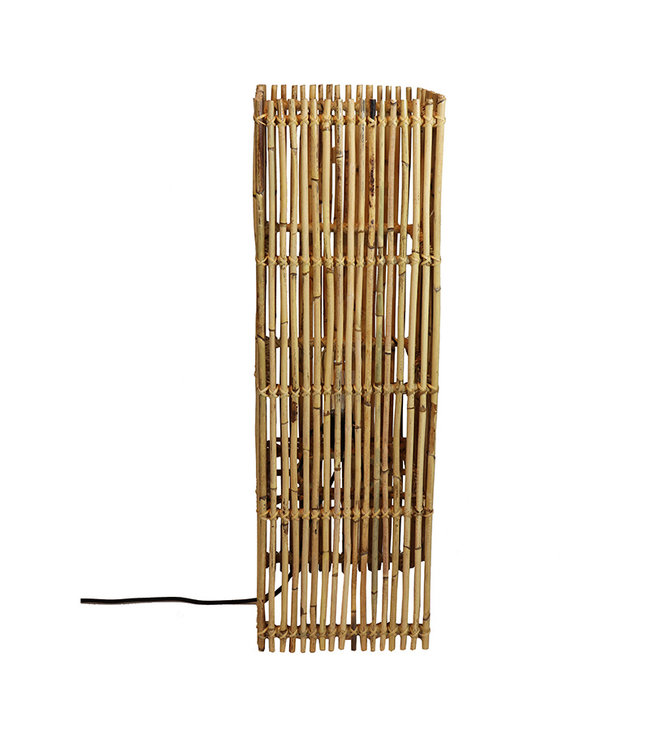 Sweet Living Bamboe Lamp Marie - 25x25xH80 cm