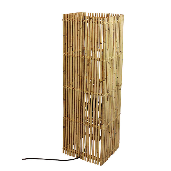 Sweet Living Bamboe Lamp Marie - 25x25xH80 cm