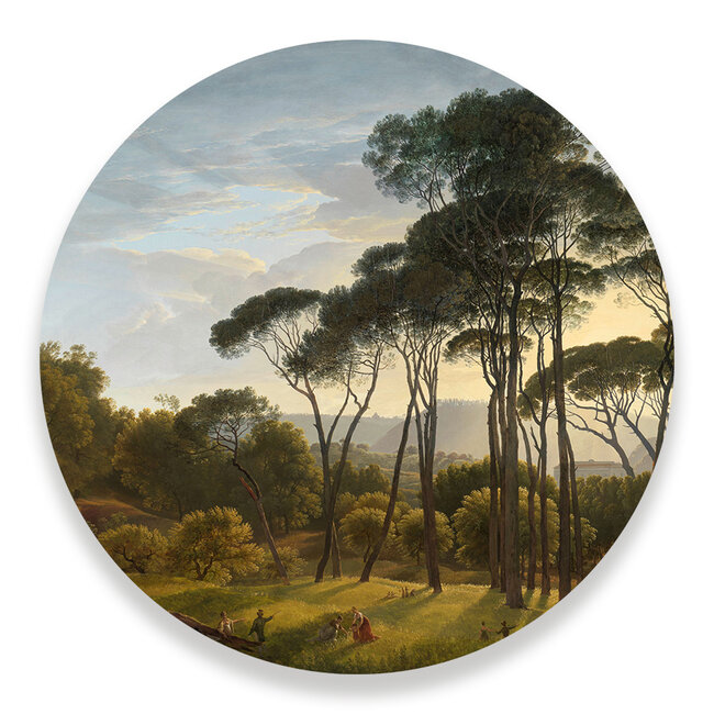 Sweet Living Wandcirkel Italiaans Landschap