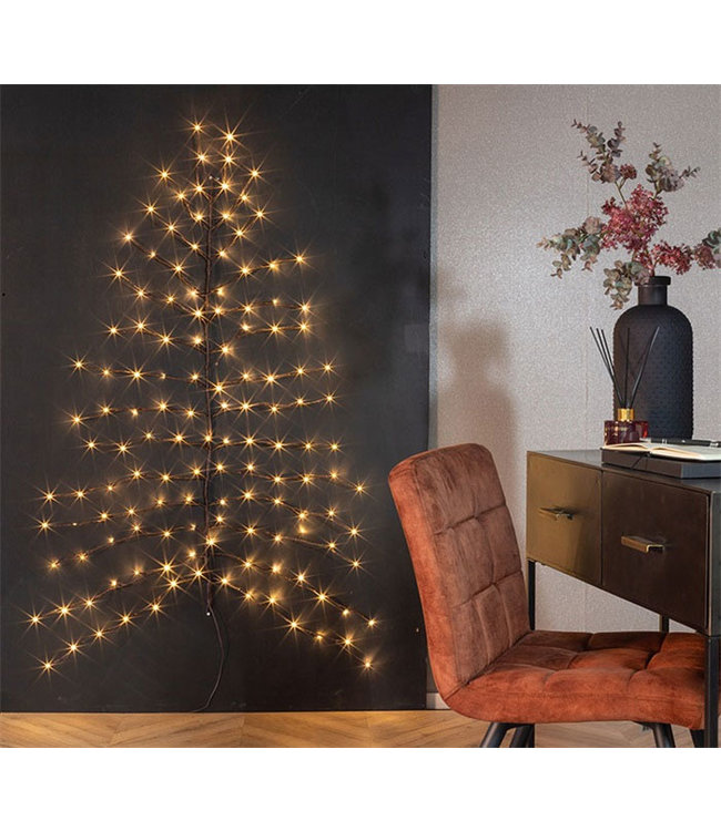 Neuken kandidaat Miniatuur LED Kerstboom Ziva - 100xH120 cm - Sweet Living Shop