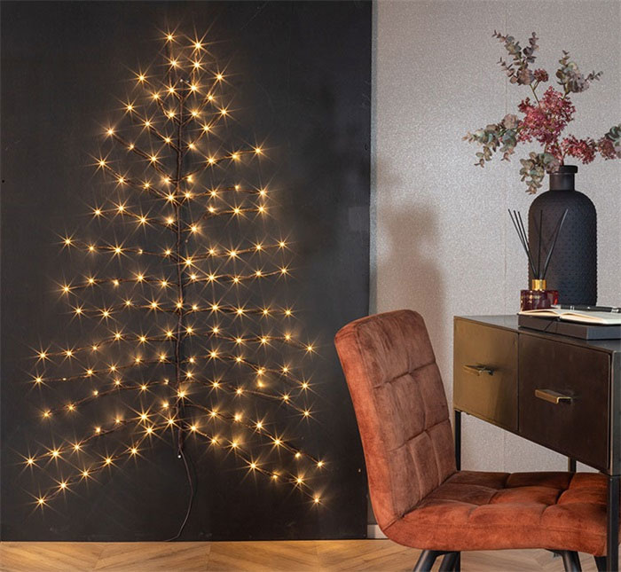 koffer Afdrukken Teken LED Kerstboom Ziva - 100xH120 cm - Sweet Living Shop