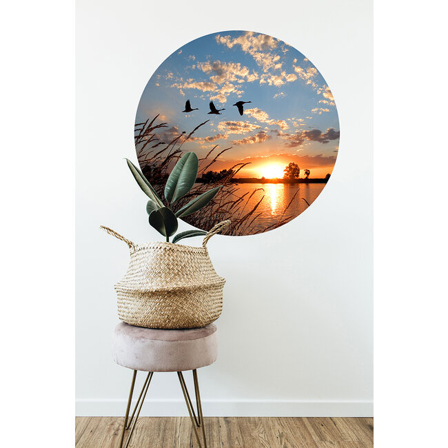 Sweet Living Muursticker Vliegende Ganzen