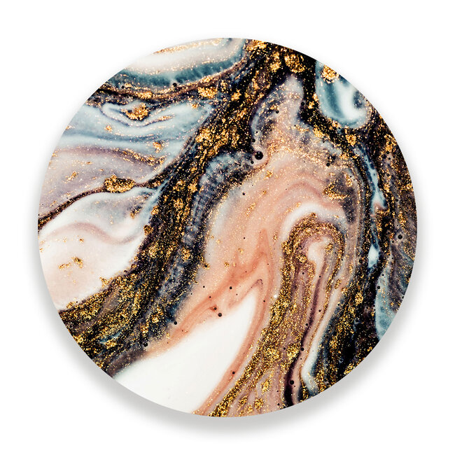 Sweet Living Wandcirkel Agaat Steen