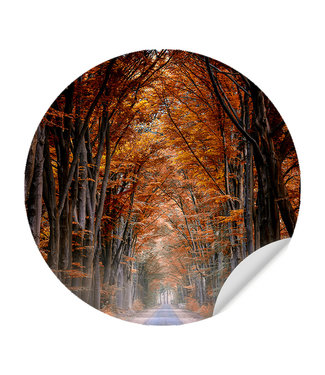 Sweet Living Muursticker Weg in de Herfst