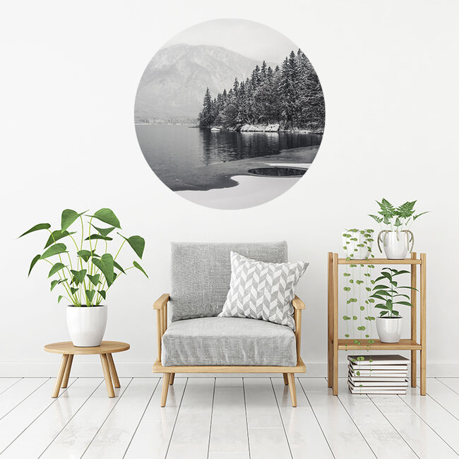 Sweet Living Muursticker Frosty Lake