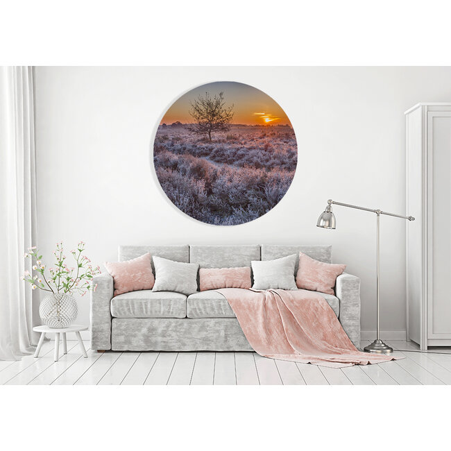 Sweet Living Muursticker Heide in de Winter