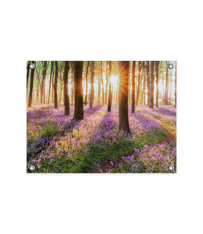 Sweet Living Tuinposter Bloemen in het bos