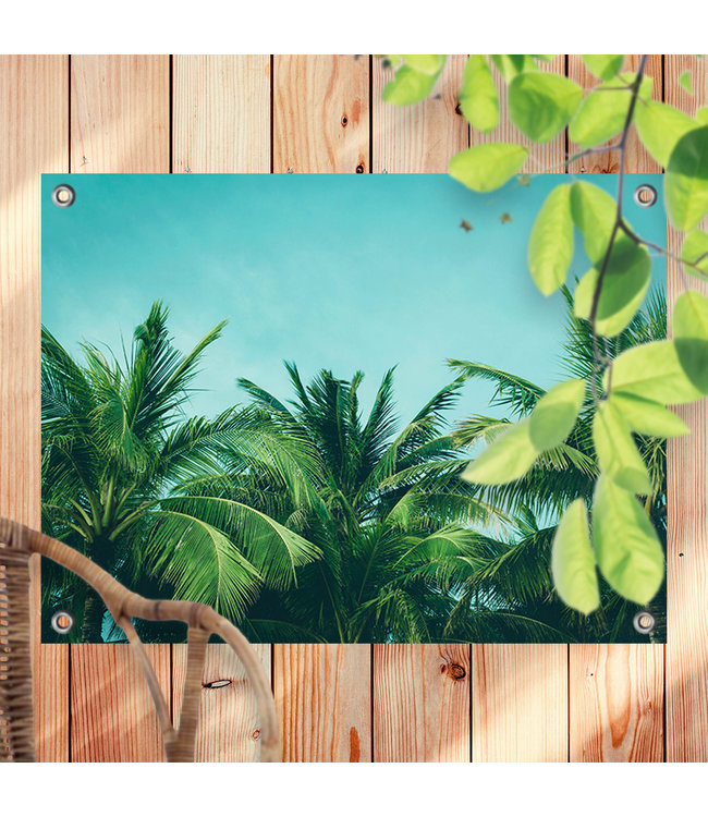 Sweet Living Tuinposter Palm Leaves