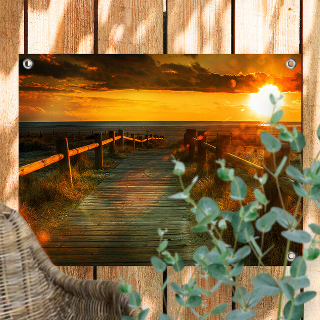 Sweet Living Tuinposter Sunset Beach