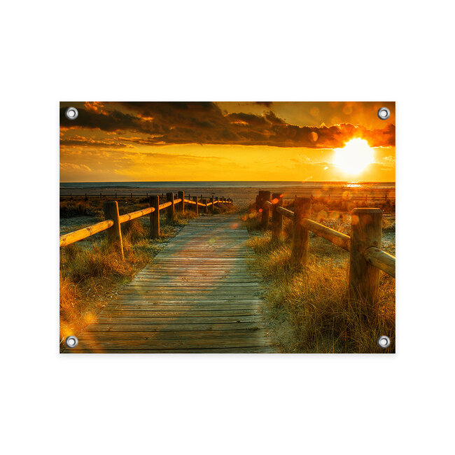 Sweet Living Tuinposter Sunset Beach