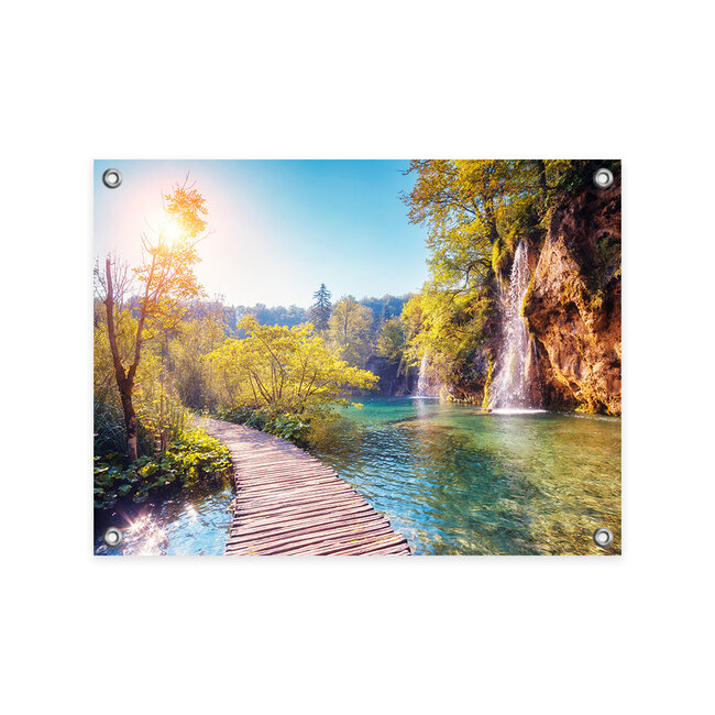 Sweet Living Tuinposter Waterfall