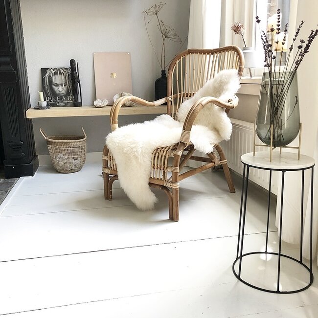 Sweet Living Rotan Voetenbankje - 46x58xH33 cm