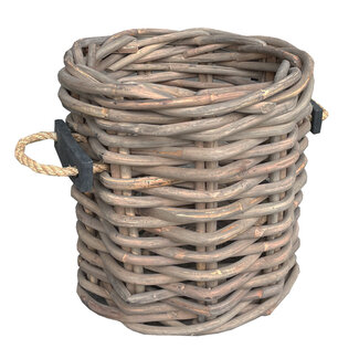 Sweet Living Ronde rotan mand touw - Ø58xH46 cm
