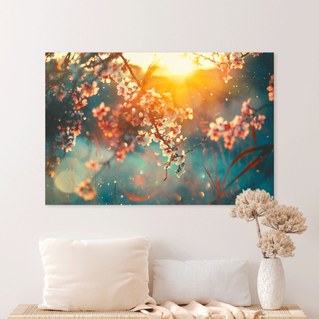 Sweet Living Schilderij Lente Bloesem