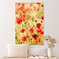 Sweet Living Schilderij Poppy Flowers - Staand