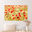 Sweet Living Schilderij Vurige Klaprozen -  Liggend