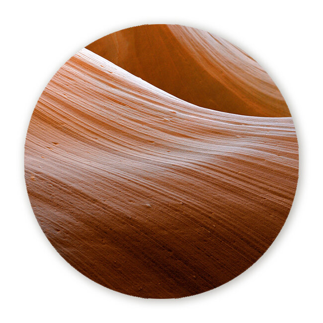 Sweet Living Wandcirkel Eroded Sandstone