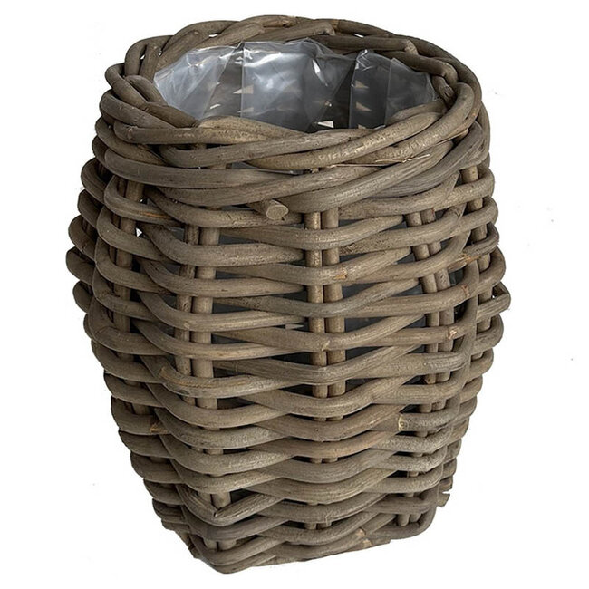 Sweet Living Rotan Plantenmand Winnie - Ø42xH50 cm