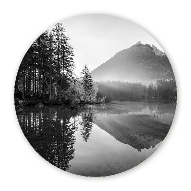 Sweet Living Wandcirkel Zonsopkomst in de Herfst