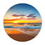Sweet Living Wandcirkel Gouden Moment aan Zee