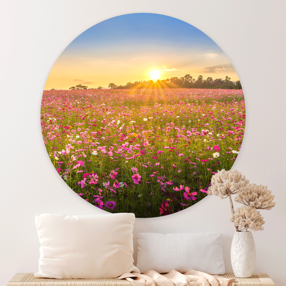 Muurcirkels Bloemenveld