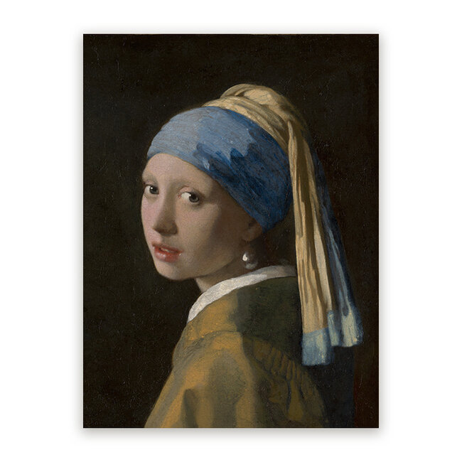 Sweet Living Schilderij Meisje met de Parel