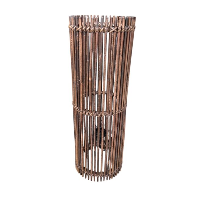 Sweet Living Bamboe Lamp Cilinder - Antiek