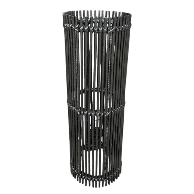 Sweet Living Bamboe Lamp Cilinder - Zwart