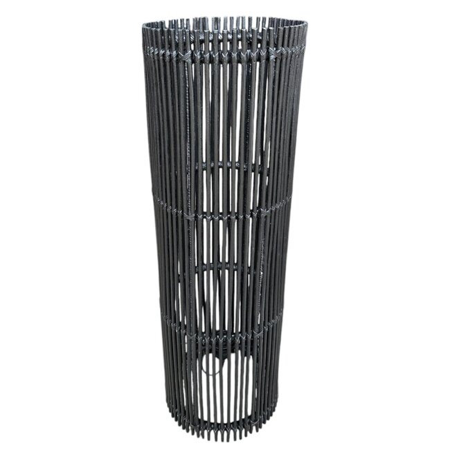 Sweet Living Bamboe Lamp Cilinder - Zwart