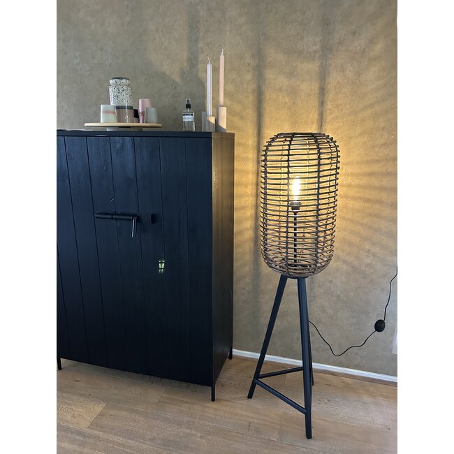 Sweet Living Rotan Vloerlamp Antiek - Ø36xH140 cm