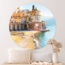 Sweet Living Wandcirkel Ochtend in Amalfi