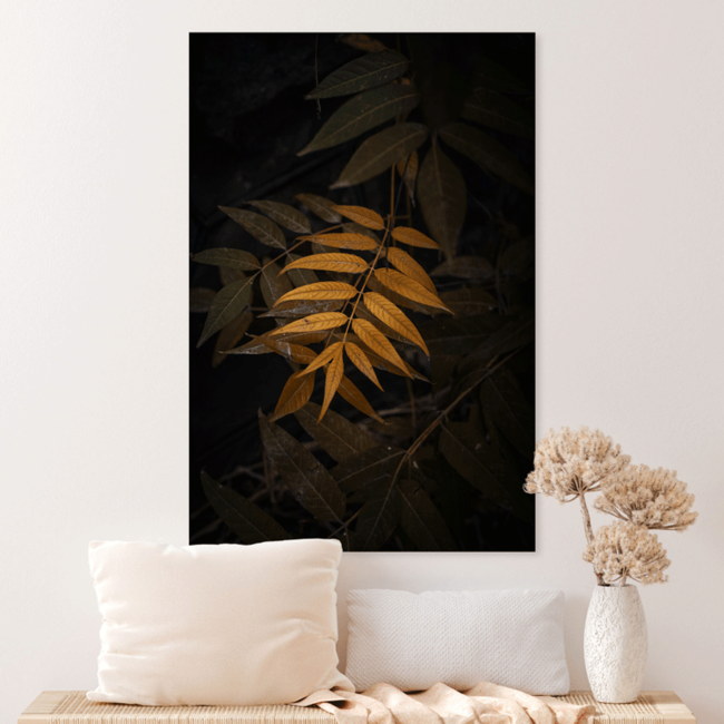 Sweet Living Schilderij Sunny Flowers in Autumn - Staand